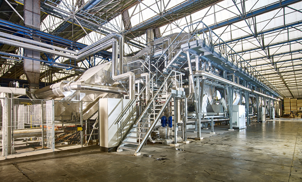 ETEX Promat drooginstallatie