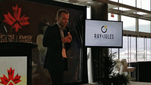 Ray 1 Jules solar roasted coffee Vancouver Globe summit
